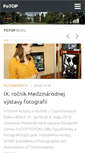Mobile Screenshot of fotop.sk