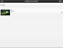 Tablet Screenshot of nowhere.fotop.net